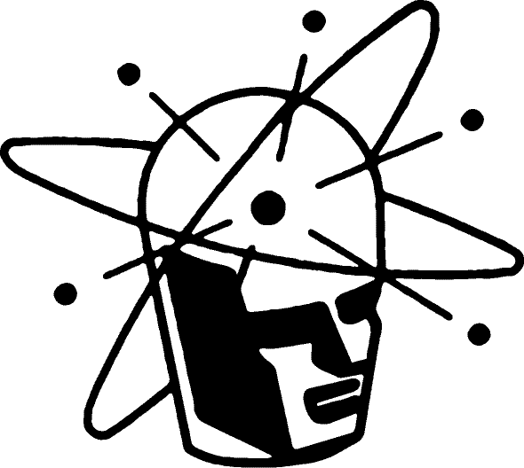 Science and technology illustration depicting an abstract person engaged in critical thinking and problem solving.